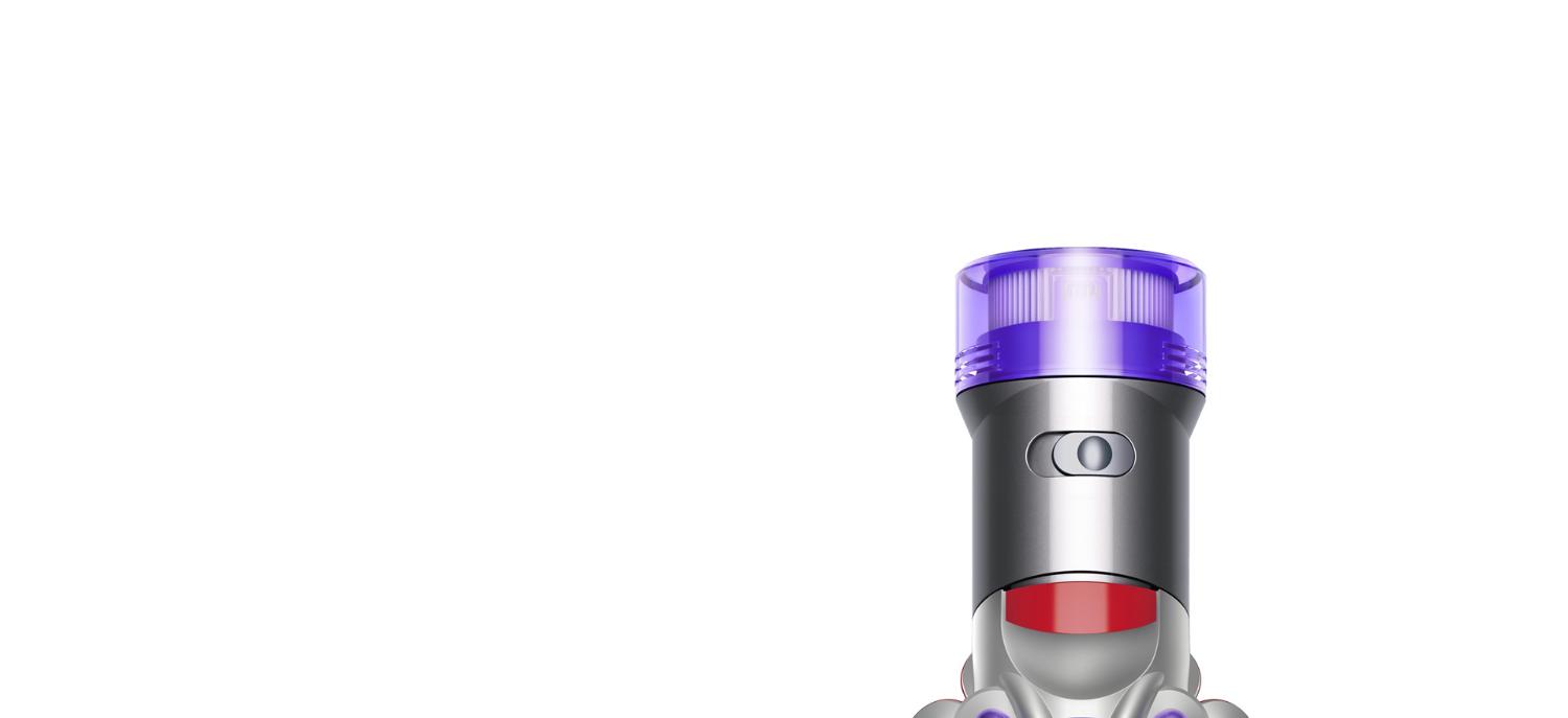 Dyson V8 vacuum's power switch